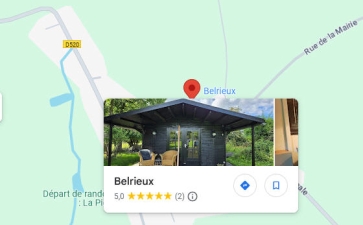 Belrieux op Google Maps vindbaar voor zoekmachines