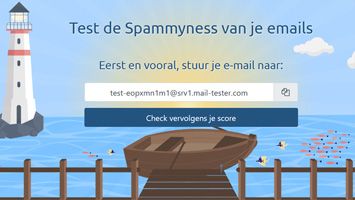 Problemen e-mail oplossen met testen Webtail